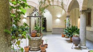 Zahrada ubytování La ventana de Leonor - Apartamentos Aloha Toledo