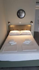 Ein Bett oder Betten in einem Zimmer der Unterkunft Iasonas View Studio