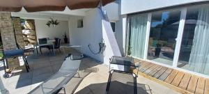 Area soggiorno di Apartment SeeYou