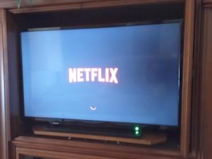 TV a/nebo společenská místnost v ubytování Piso María