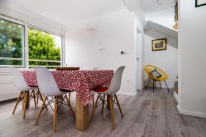 Posezení v ubytování Apartments Jedro