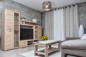 TV a/nebo společenská místnost v ubytování A CASA DO SABUGUEIRO