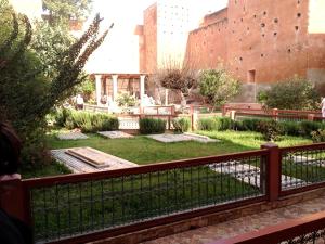 Zahrada ubytování Arabian Riad Marrakech