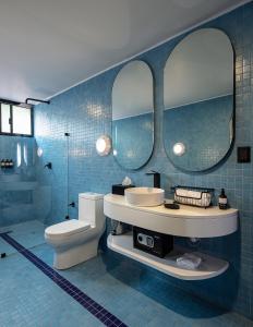 Koupelna v ubytování Casa Nada Hotel