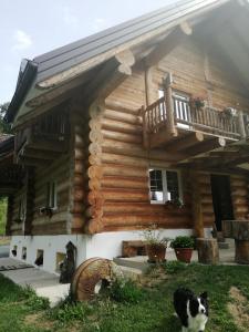 Budova, kde se bed and breakfast nachází