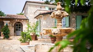 Zahrada ubytování Villa Karim