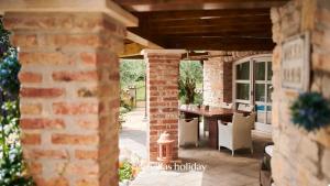 Patio nebo venkovní prostory v ubytování Villa Karim