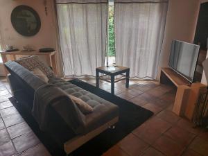 TV a/nebo společenská místnost v ubytování Villa Clea