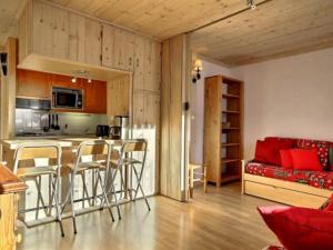 Studio La Plagne, 1 pièce, 4 personnes - FR-1-455-87の見取り図または間取り図