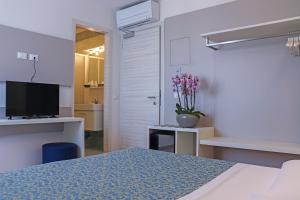 TV a/nebo společenská místnost v ubytování Hotel Principe
