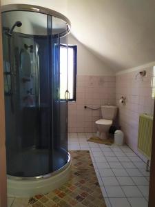 Koupelna v ubytování Penzion Renata