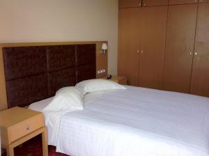 Postel nebo postele na pokoji v ubytování Zante Vista Villas