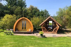 Gallery image of River View Log Cabin Pod - 5 star Glamping Experience in Muff