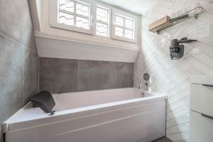 Koupelna v ubytování Boutique Hotel Huys van Leyden