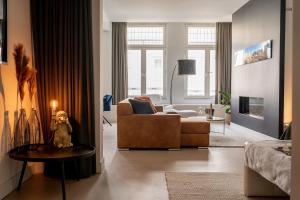 Posezení v ubytování Bossche Suites No2 - Verwersstraat