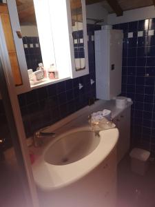 
A bathroom at Borgo 45
