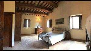 Agriturismo Il Covo del Solengo客房内的一张或多张床位