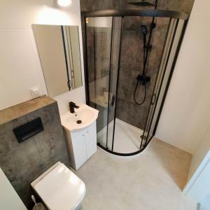 Kúpeľňa v ubytovaní APARTAMENT HELSINKI