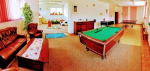 Billardbord på Agrohotel Tri Brezy