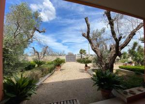 A garden outside Villetta a Corigliano D'Otranto