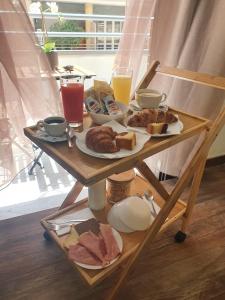Možnosti snídaně pro hosty v ubytování Le Sciantose Relais
