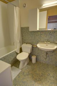 アンゼールにあるApartment Mercure 501のバスルーム(トイレ、洗面台付)
