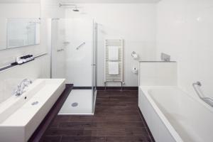 Koupelna v ubytování Van der Valk Hotel Emmeloord