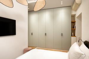 Posteľ alebo postele v izbe v ubytovaní Casavignoni luxury apartment near to Spanish step