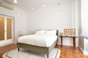 Posteľ alebo postele v izbe v ubytovaní Casavignoni luxury apartment near to Spanish step