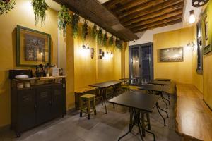 Restaurace v ubytování Hostel Carlota Braun
