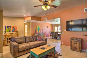 Desert Oasis with Fenced Pool and Mountain Views!