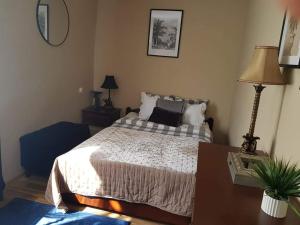 Posteľ alebo postele v izbe v ubytovaní Apartament na wakacje Gdynia