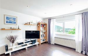 Un televizor și/sau centru de divertisment la Pet Friendly Home In Zrnovska Banja