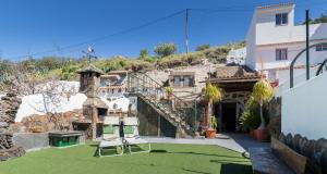 Zahrada ubytování Casa Cueva Las Margaritas