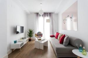 TV a/nebo společenská místnost v ubytování Pop Art, Un aroma a San Julián en Enladrillada