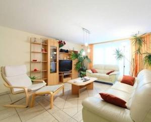 Posezení v ubytování Haus Orta