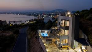 Elmaky Luxury Apartments dari pandangan mata burung