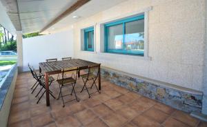 Balkon lub taras w obiekcie Adosados de playa en Balea - San Vicente do Mar