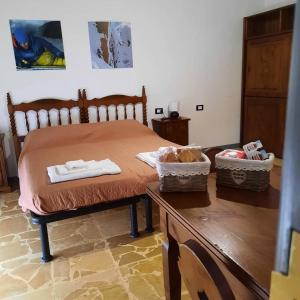 Posteľ alebo postele v izbe v ubytovaní Affittacamere San Lorenzino