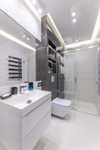 Kúpeľňa v ubytovaní Leo Apartament Delux