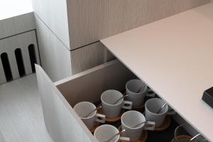 Fotografie z fotogalerie ubytování Een designappartement met zijdelings zicht op zee v Ostende