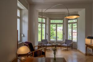 Posezení v ubytování Villa Pineta