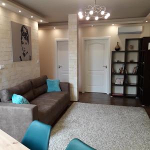 Posezení v ubytování Belvárosi Apartman Lux