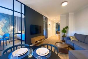 Posedenie v ubytovaní Apartamenty Portova Q4Apartments