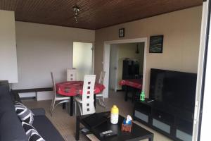 TV a/nebo společenská místnost v ubytování Maison de vacances avec Spa et sauna à Commequiers, 12 à 14 personnes