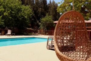 Bazén v ubytování Cabañas Santa Margarita nebo v jeho okolí