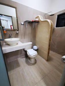 A bathroom at Casa Xu´unan