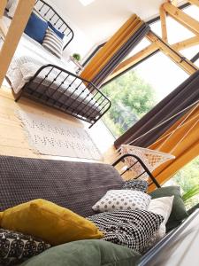 Posezení v ubytování Fruska