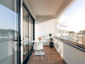 Balkón nebo terasa v ubytování Mövenpick Hotel Lalez Durres