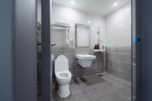 Koupelna v ubytování Aroomi Hotel Hyupjae